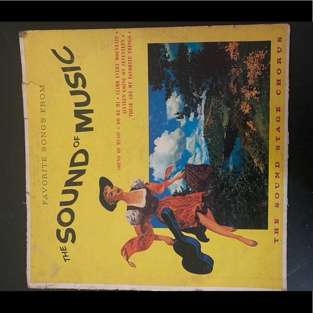 Vintage “The sound of music” vinyl
